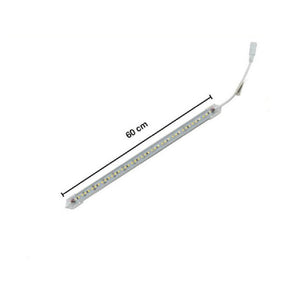Profilo Alluminio Completo Di Led 60cm 10w Luce 6500k 3000k 4000k 3014-12v-60t