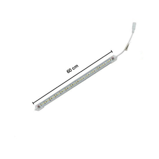 Profilo Alluminio Completo Di Led 60cm 10w Luce 6500k 3000k 4000k 3014-12v-60t