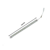 Profilo Alluminio Completo Strip Led 100cm 20w Luce 6500k 4000k 3000k 3014-12v-1t