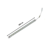 Profilo Alluminio Completo Strip Led 2mt 24 W Luce 6500k 3000k 4000k 3014-12v-2t