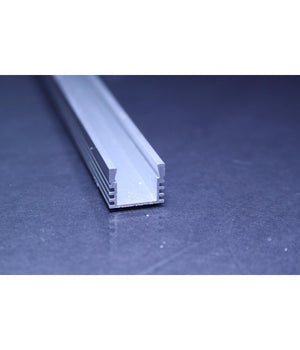 Profilo Barra 1m Alluminio Per Strip Led Cc-32 Con Coperchio Opaco O Trasparente         