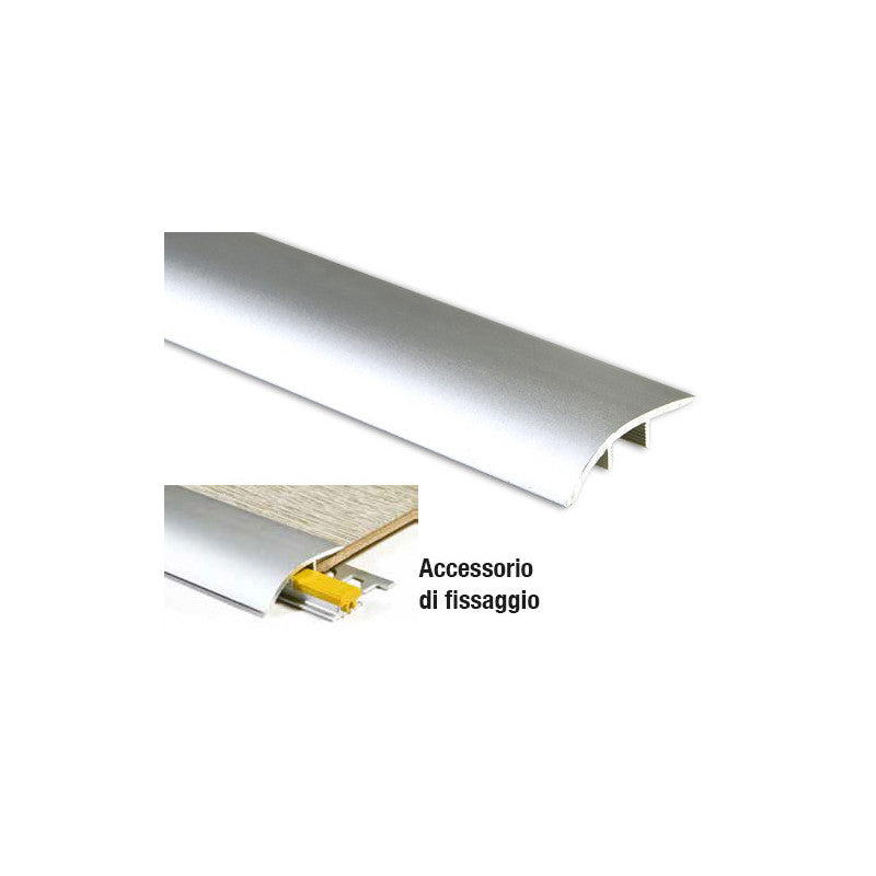 Profilo dislivello alluminio pavimento SP6/9 8×38×900 mm – compensazione altezza