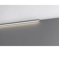 Profilo illuminazione LED Walk bagno 800 mm nero opaco