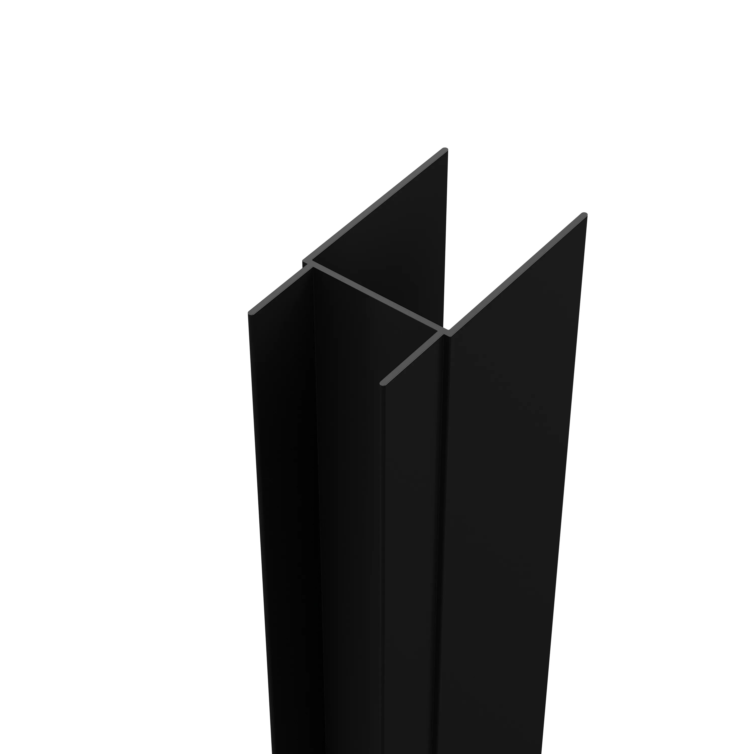 Profilo di compensazione nero opaco per box doccia Portofino