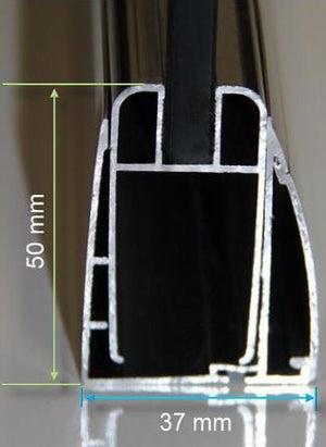 Box Doccia Anta Battente Cristallo 8mm Trasparente H195 - Aries 2.0 - 70x140