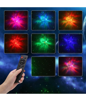 Proiettore Di Stelle E Galassie Astronauta Luce Notturna Con Effetti Planisfero         