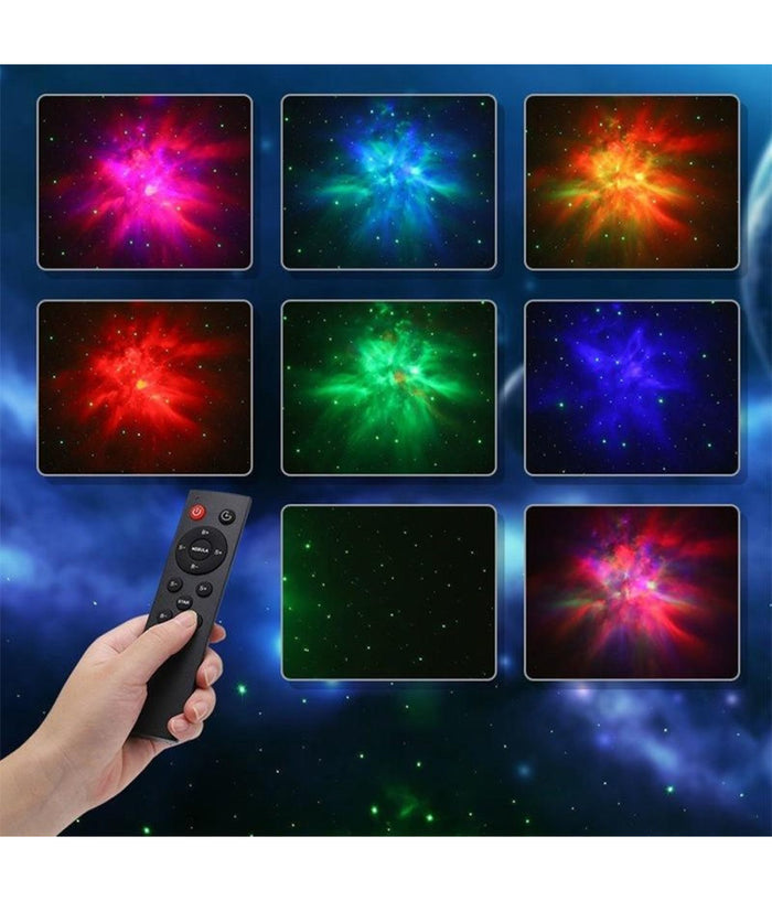 Proiettore Di Stelle E Galassie Astronauta Luce Notturna Con Effetti Planisfero         