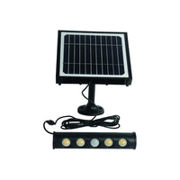 Proiettore led Vigor avalon, con pannello solare, 8w 950lm