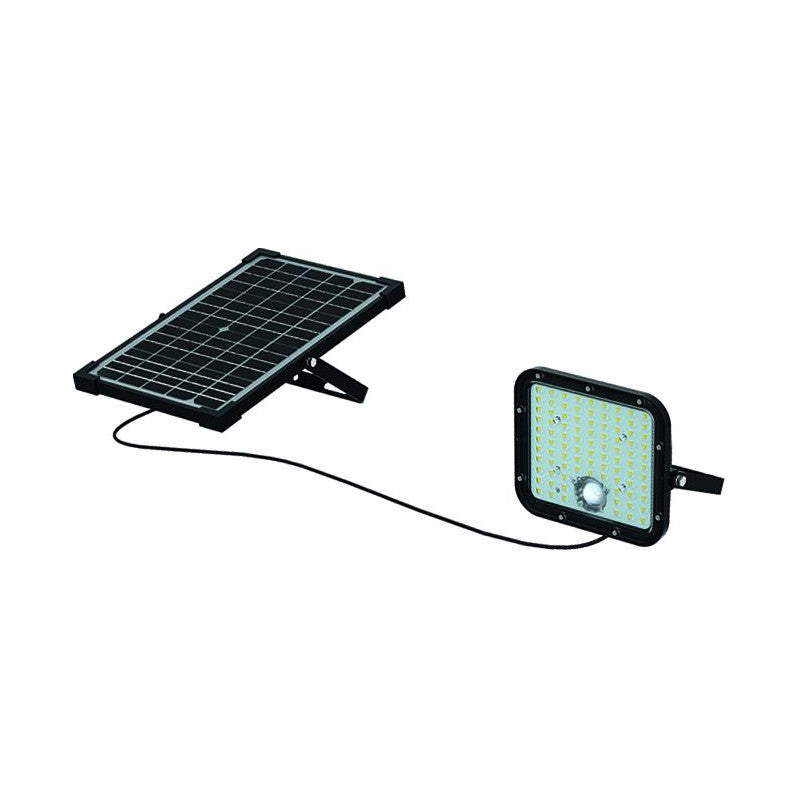 Proiettore led Vigor cubo-30, con pannello solare, 30w 4800lm