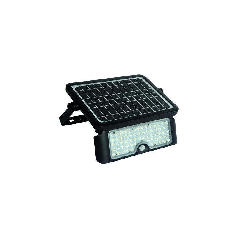 Proiettore led Vigor jupiter, con pannello solare, 10w 1150lm