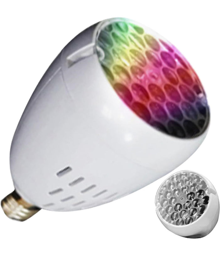 Proiettore Luci Rotazione Automatica E27 Da 4w Per Esterni Decorazioni Natalizie         