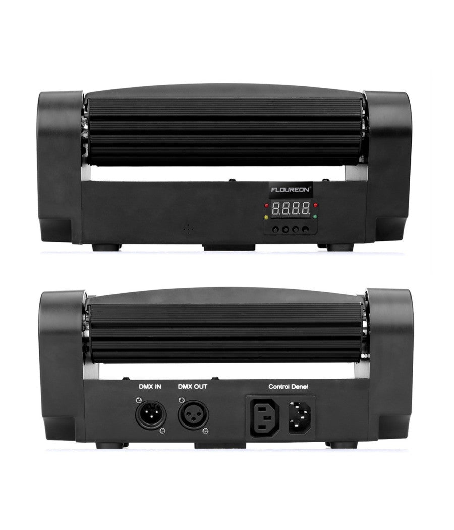 Proiettore Mini Spider Testa Mobile Spot Light Dmx 512 Rgb Dj Discoteca 40w         