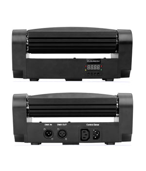 Proiettore Mini Spider Testa Mobile Spot Light Dmx 512 Rgb Dj Discoteca 40w         