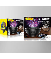 Proiettore Per Altoparlanti Wireless Ricaricabile Portatile Q-rgk01 Starry Galaxy         