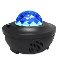 Proiettore Per Altoparlanti Wireless Ricaricabile Portatile Q-rgk01 Starry Galaxy         