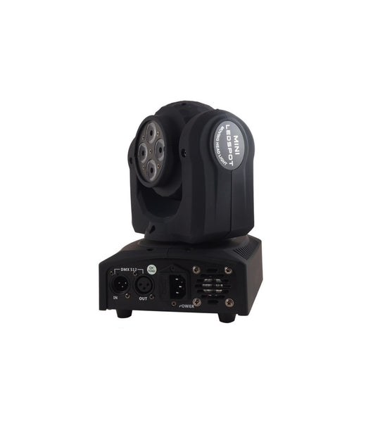 Proiettore Rgb Testa Rotante Doppio Led Effetti Disco Dj Luce Flash Strobo Faro         