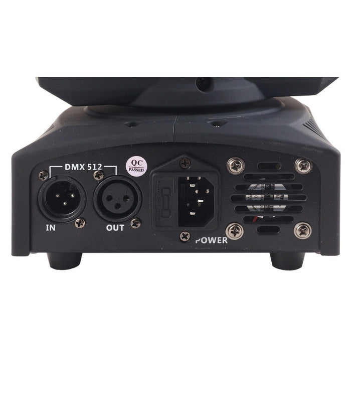 Proiettore Rgb Testa Rotante Doppio Led Effetti Disco Dj Luce Flash Strobo Faro         