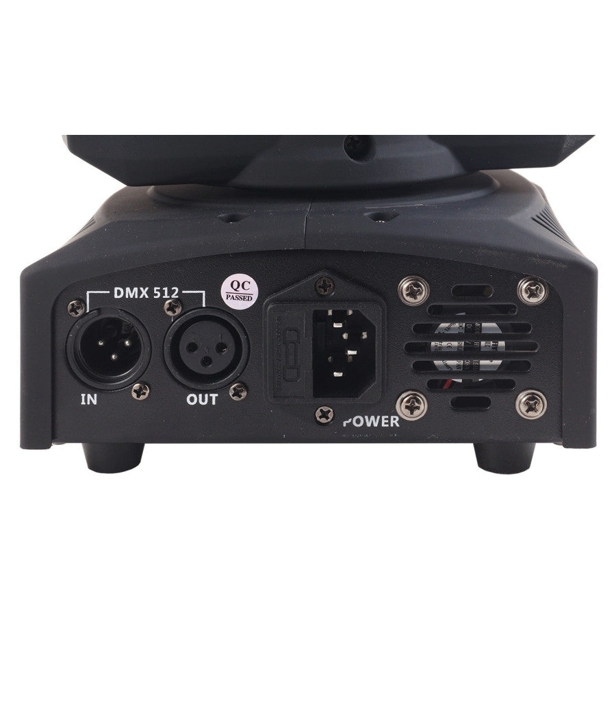 Proiettore Rgb Testa Rotante Doppio Led Effetti Disco Dj Luce Flash Strobo Faro         