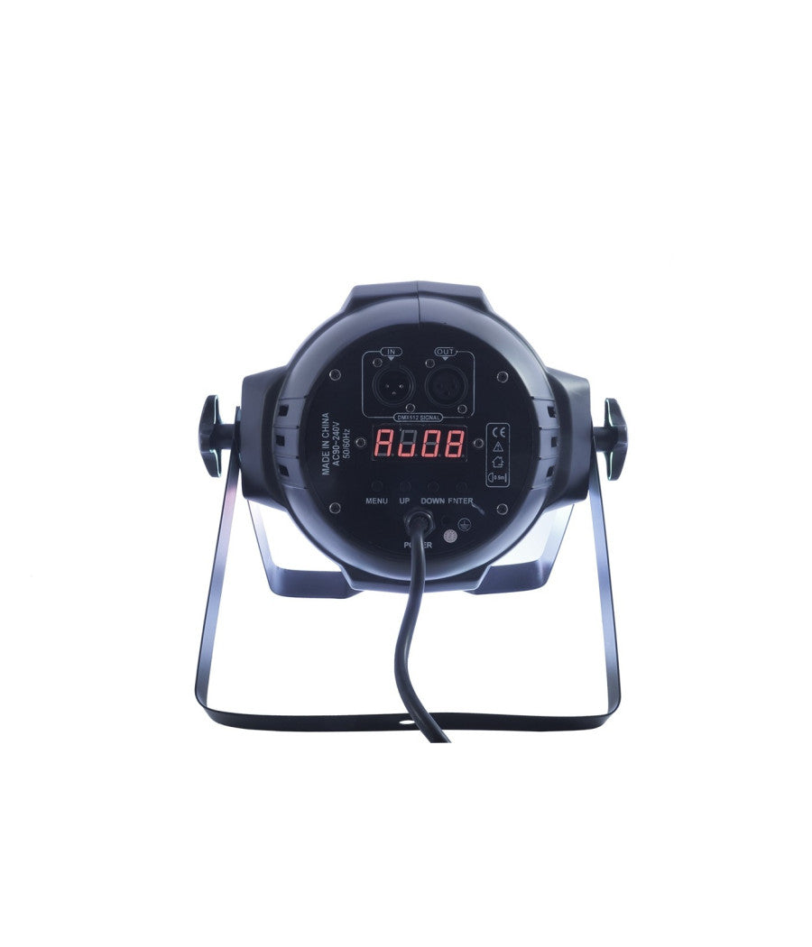 Proiettore Rgbw Faro Led Cob Dmx Rgbw 31 Led Strobo Effetto Disco Faretto Luce         