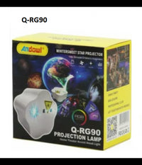 Proiettore Stella Wintersweet Led Rgb Con Telecomando Cielo Stellato Casa Q-rg90         