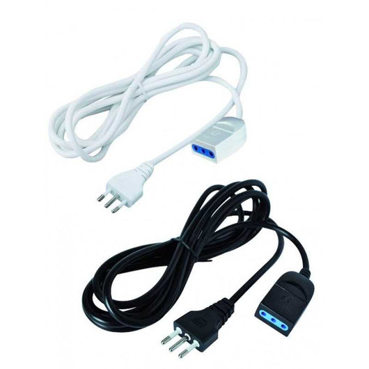 Prolunga Lineari Vigor M/F 10A 3X0,75 mm2 5 m Nero