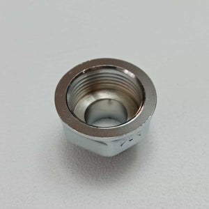 Prolunga ridotta f 1/2'' x m 3/8'' sede piana in ottone cromato