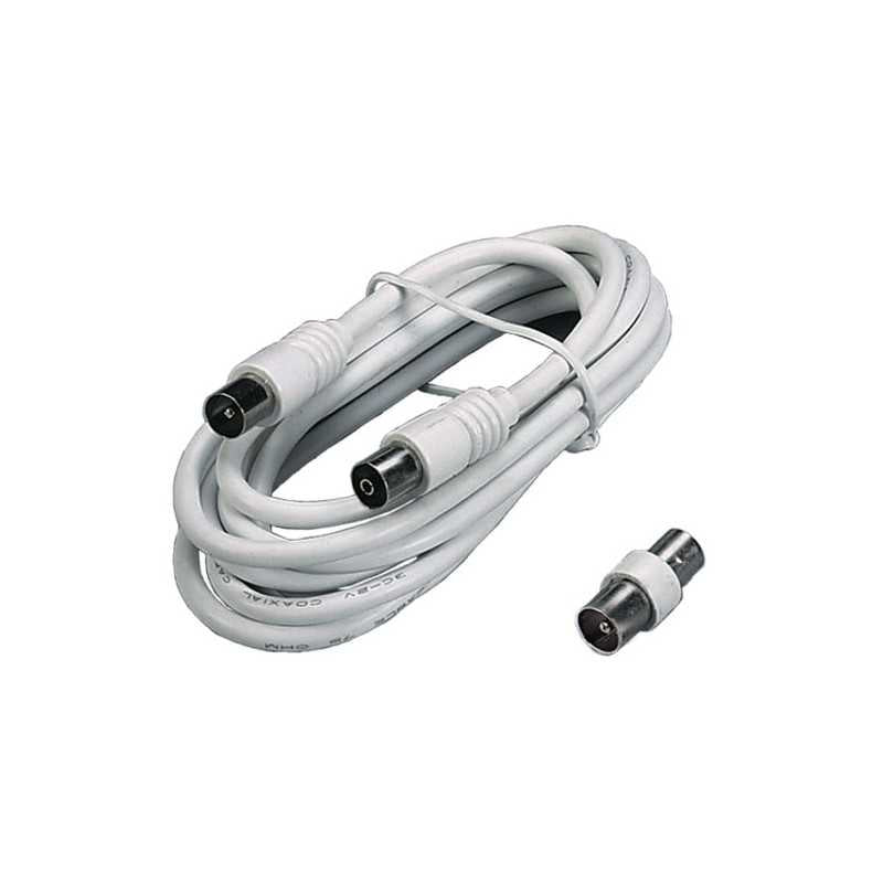 Prolunga Televisore m 3,0 Bianca 31020 Fme