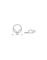 Paraspigolo angolare morbido per tavolo, protezione bambini, set da 4 pezzi - THIRARD