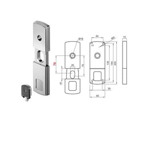 Protettore Serrande Magnetico 39X139 Mg812 Disec