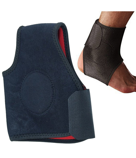 Protezione Caviglia Cavigliera Fascia Sport Palestra Supporto Magnetico Elastico         