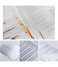 Protezione Fornelli A 3 Lati Paraschizzi Olio Frittura Cucina Pannelli Isolanti         