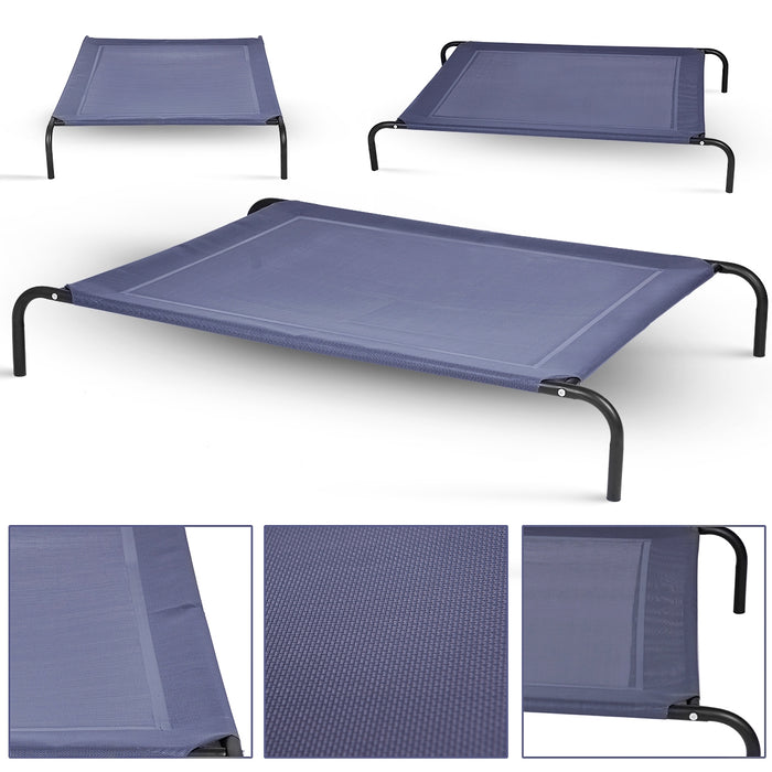 Letto per animali domestici in tessuto, Lettino per cani e gatti 130x90x20cm-Casette e lettini