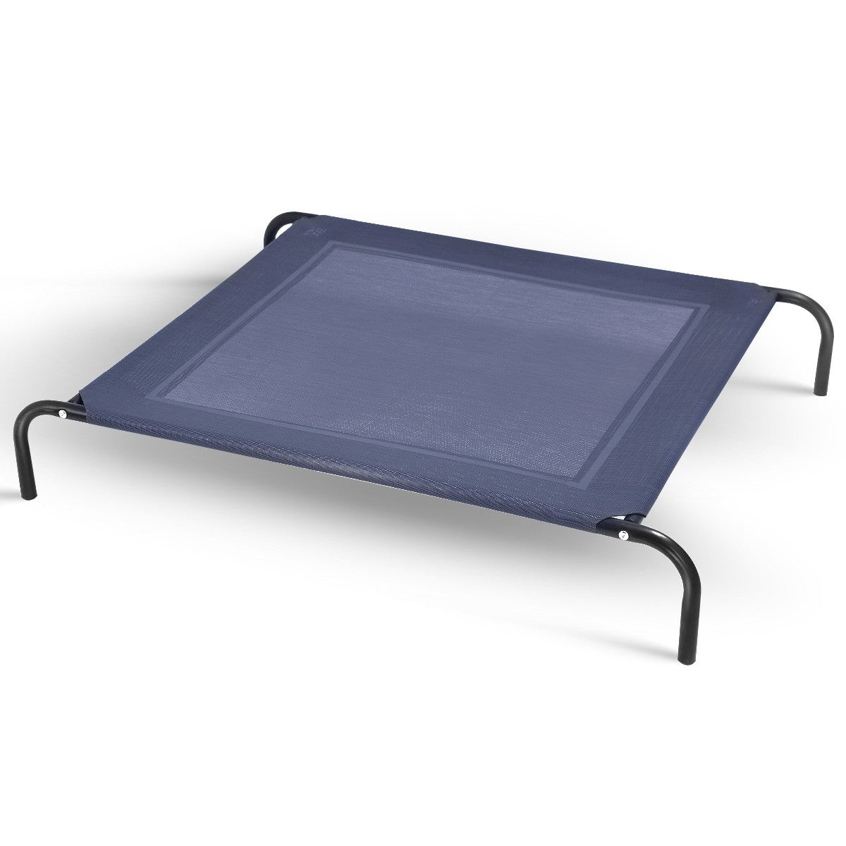 Letto per animali domestici in tessuto Lettino per cani e gatti 110x80x18cm-Casette e lettini