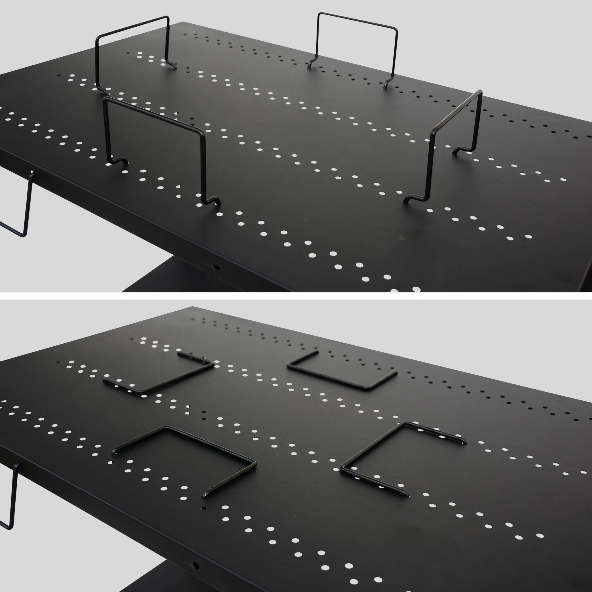 Carrello da cucina, nero