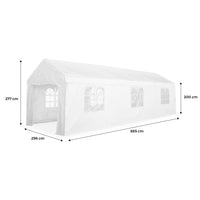 Tenda per ricevimenti, 3x9m, bianco