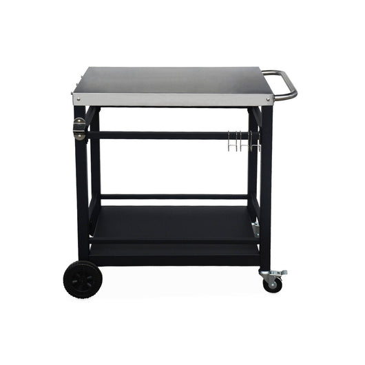 Carrello per barbecue, nero
