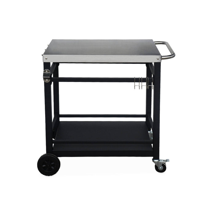 Carrello per barbecue, nero