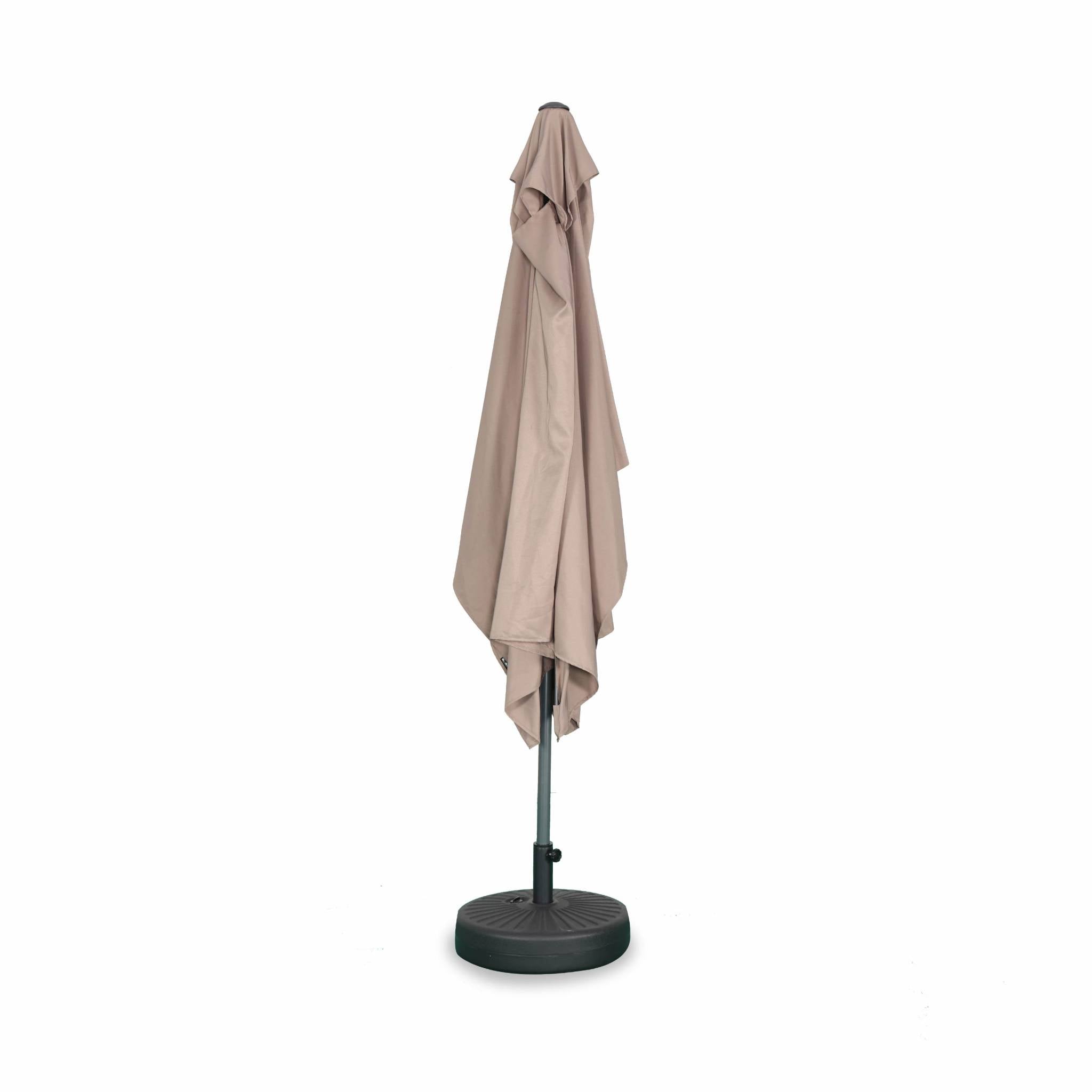 Ombrellone rettangolare 2x3m, beige