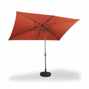 Ombrellone rettangolare 2x3m, terracotta