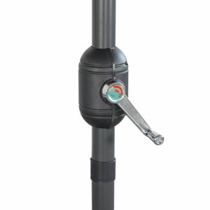 Ombrellone rettangolare 2x3m, beige