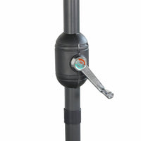 Ombrellone rettangolare 2x3m, sabbia