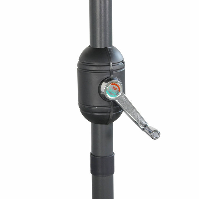 Ombrellone rettangolare 2x3m, sabbia