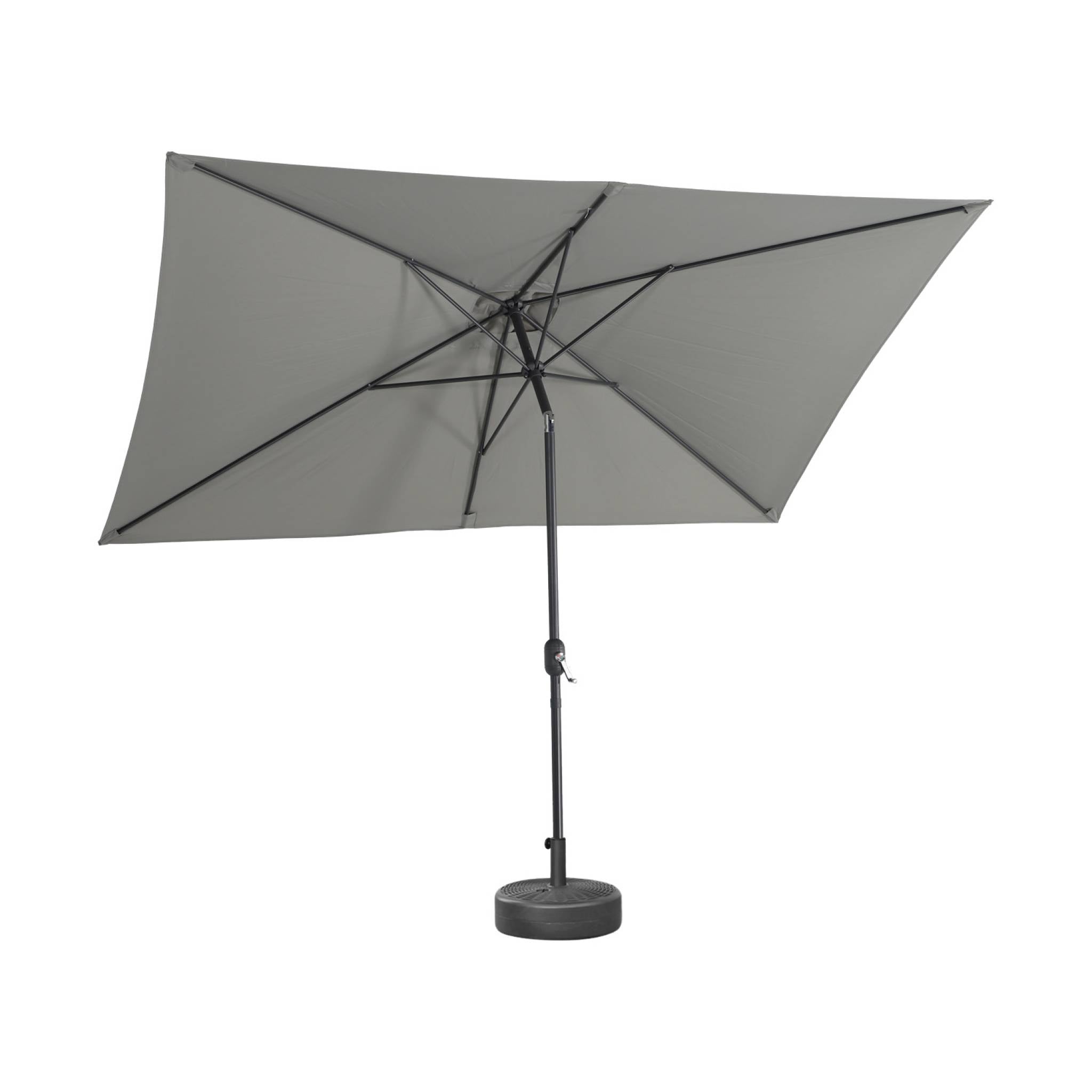 Ombrellone rettangolare 2x3m, verde kaki