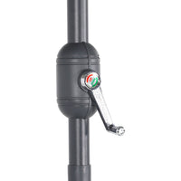 Ombrellone rettangolare 2x3m, verde kaki