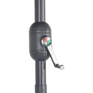 Ombrellone rettangolare 2x3m, verde kaki