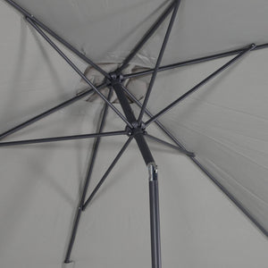 Ombrellone rettangolare 2x3m, verde kaki