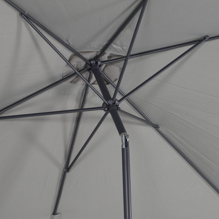 Ombrellone rettangolare 2x3m, verde kaki