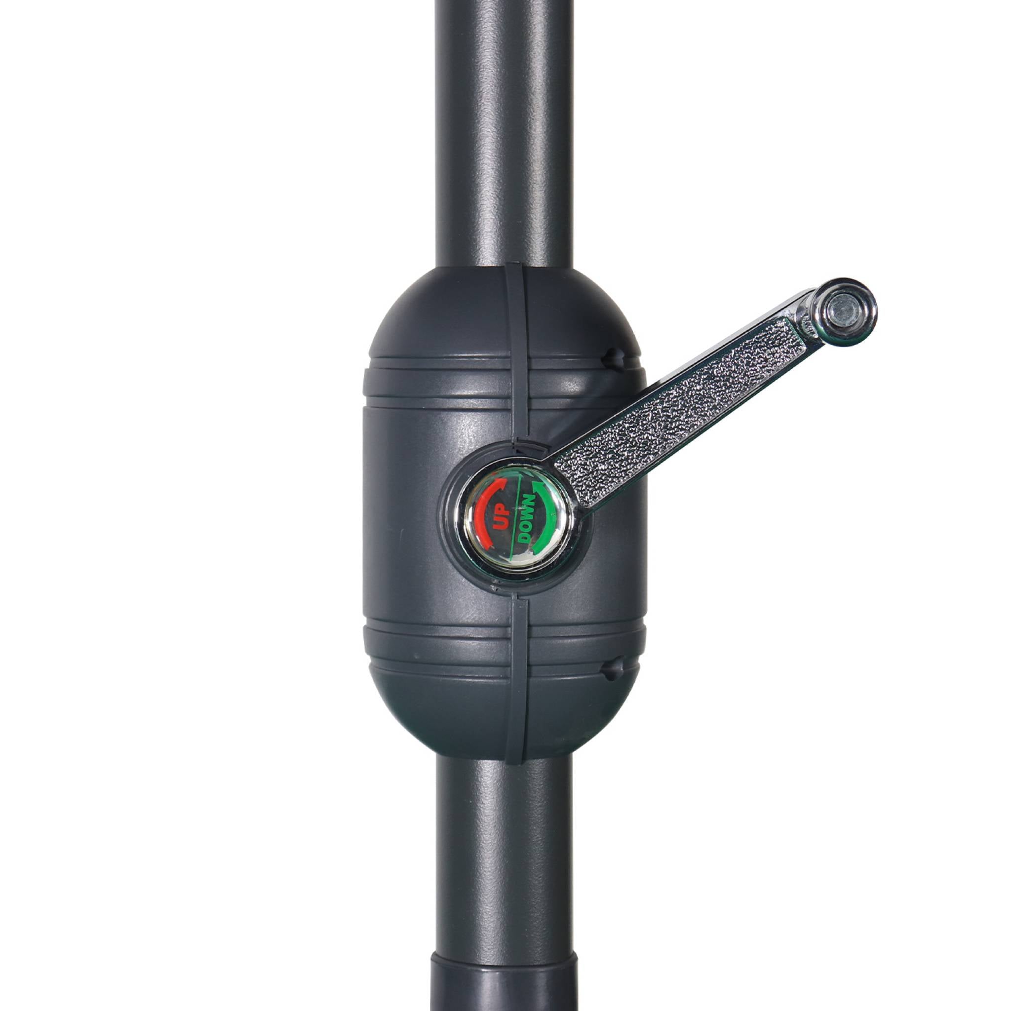 Ombrellone palo centrale  rotondo 300cm  in legno, sabbia