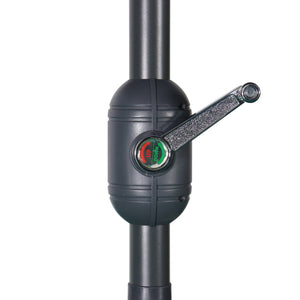 Ombrellone palo centrale  rotondo 300cm  in legno, sabbia