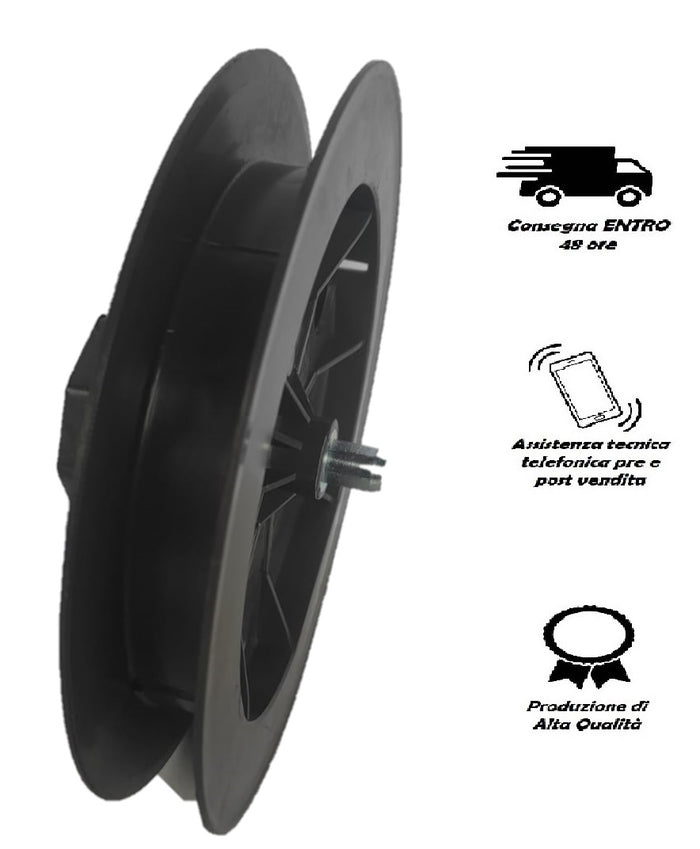 Puleggia per Tapparelle con Calotta in PVC